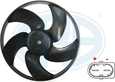 Obrázok produktu pre ERA 352009 Ventilátor chladenia motora Ventilátor chladiča vhodný pre PEUGEOT 206 hatchback (2A/C) Vodný chladič Ø345mm