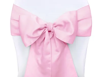 Produktbild von 10 Satin Schleifen Maria leuchtend pink 15cm x 2,75m