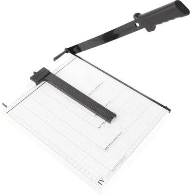 Produktbild von Manueller Papierschneider, Stahlschneider, Desktop-A4-Fotos, Papierschneidemaschine für Schulbürofabrik