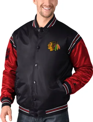 Produktbild von STARTER NHL Chicago Blackhawks ENFORCER Varsity Jacke - L