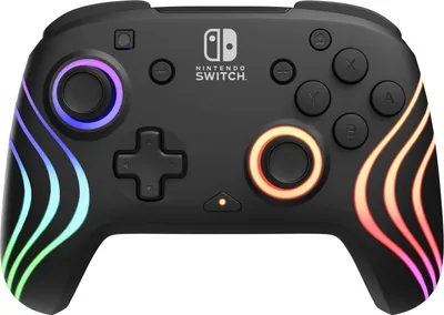 Produktbild von Controller CTRL Wireless Afterglow Wave für Nintendo Switch, Schwarz