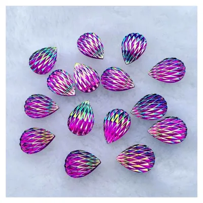 Produktbild von 120/240 Stück 10 * 14 mm Wassertropfen Strass Flatback für Bastelarbeiten