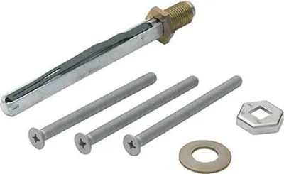Produktbild von HOPPE Befestigungsset PT KN/GR-UB-PRV, M6x90, VK 8,TS 77-82 vz