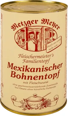 Produktbild von Mexikanischer Bohnentopf 8 x 1200 ml Metzger Meyer // Suppe // Lausitzer // Großpackung