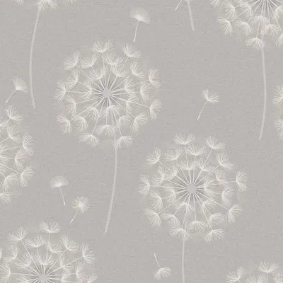 Immagine prodotto di Holden Décor - Carta da parati testurizzata "Allora", dandelion AG3415 (10 m x 53 cm) (Grigio)
