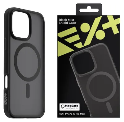 Image de Coque de protection MagSafe, robuste et élégante, de couleur noire, pour iPhone 16 Pro Max