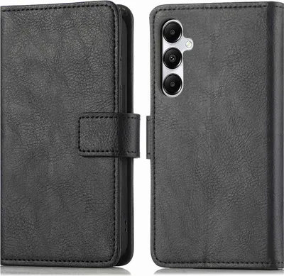 Zdjęcie produktu dla imoshion Luxe Bookcase dla Samsung Galaxy A15 (5G/4G) - Czarny