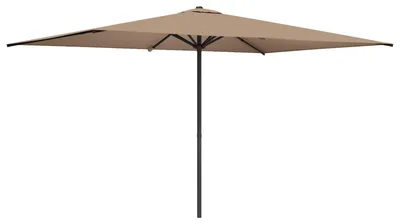 Obrázok produktu pre Záhradný slnečník 200 x 300 cm Polyester Obdĺžnikový Sivohnedá