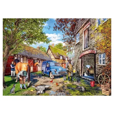 Produktbild von Falcon de luxe Falcon - The Blacksmith'S Cottage (1000 Teile), 1000 Stück(e), Bauernhof, 12 Jahr(e)