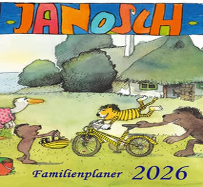 Produktbild von Janosch: Janosch Familienplaner 2026