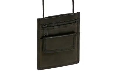 Produktbild von LEAS Brustbeutel Echt-Leder, schwarz Travel-Line