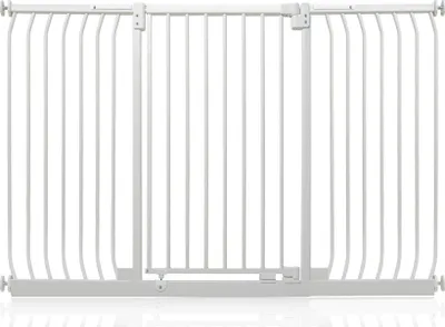 Produktbild von Safetots Extra Tall Elite Sicherheitsschutzgitter, 161cm - 170cm, Weiß