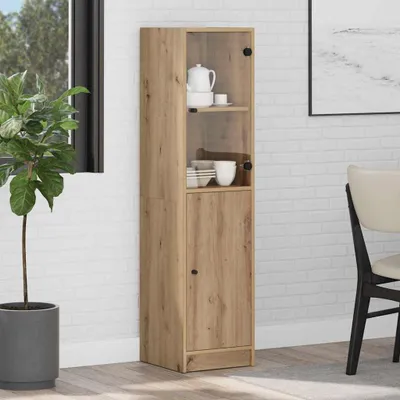Obrázek produktu pro vidaXL Vysoká skříňka Artisan – dub 35 x 37 x 142 cm Dřevotřísková deska