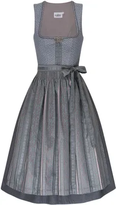 Produktbild von Midi Dirndl Helene in Silber von Nübler, Größe:52