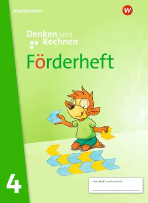 Produktbild von Denken und Rechnen 4. Förderheft. Allgemeine Ausgabe