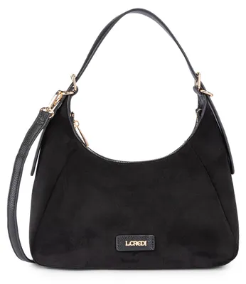 Produktbild von L.CREDI Schultertasche Umhängetasche Sophronia Hobo Bag Black schwarz