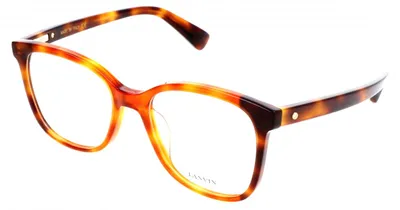 Produktbild von Lanvin VLN746M Shiny dark havana 51/18/140 Damen Brillen