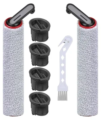 Produktbild von Ersatzteile für Nass- und Trockensauger – 2 Bürstenwalzen, 4 Filter und 1 Reinigungsbürste