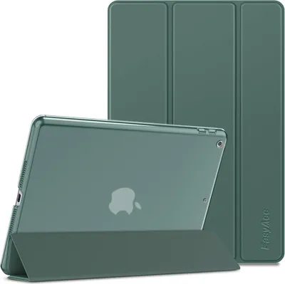 Obrázok produktu pre Puzdro EasyAcc pre iPad 10,2 palca, 9. generácie, priehľadné, zelené