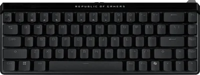 Produktbild von ASUS ROG Falchion Ace HFX, 65%, Kabelgebunden, USB, Magnetic-mechanical key switch, RGB-LED, Schwarz