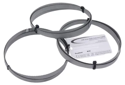 Obrázek produktu pro 3 kusy bimetalových pilových listů pro kotoučové pily, M 42, rozměry 1335 x 13 x 0,65 mm, 10/14 zubů na palec
