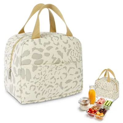 Productafbeelding van Isolerende koeltas voor onderweg met leopardprint, 6 liter