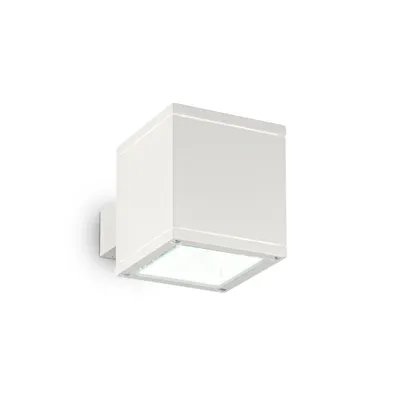 Obrázek produktu pro Moderní nástěnné svítidlo Snif Square Aluminium White 1 Light G9 3W 3000K Warm Light