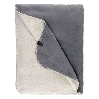 Produktbild von SCHÖNER WOHNEN-Kollektion Wohndecke FAVORIT Grau 150 x 200 cm