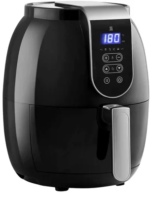Produktbild von Berdsen BD-651, Heißluftfritteuse, 3,6 l, Einzelbild, Schwarz, Berührung, Eigenständig
