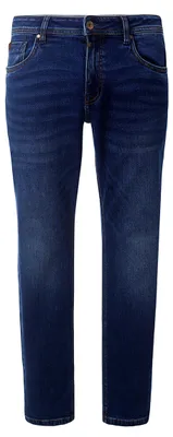 Produktbild von Timezone Slim Fit Jeans 5 Pocket Used Optik Mittlere Bundhöhe Größe: 38W / 36L
