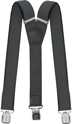 Produktbild von Fabio Farini - 1 Stück 4cm Breites Y-Design verstellbar mit extra starken Clipverschluss, Grau