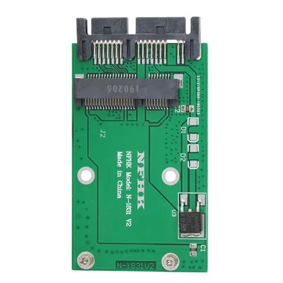 Zdjęcie produktu dla Przejściówka z karty Mini MSATA na kartę Micro SATA 1,8 cala Konwerter kart Disc