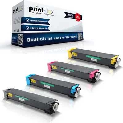 Produktbild von 4x Kompatible Tonerkartuschen für Sharp MX-B 400 P MX-B 401 MX-C 310 MX-C 310 Series MX-C 311 MX-C 312 MX-C 380 MXC38GTB MXC38GTC MXC38GTM MXC38GTY Black Cyan Magenta Yellow - Office Plus Serie
