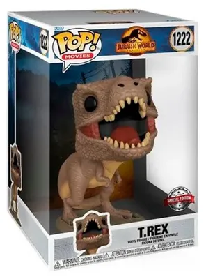 Obrázok produktu pre Funko POP! Veľká figúrka Jurassic World: Nová éra – T-Rex, vinyl, 25 cm (exkluzívna)