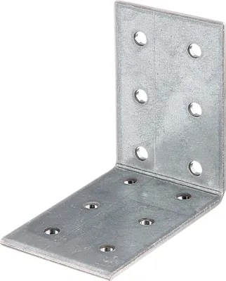 Produktbild von Alberts Lochplattenwinkel | sendzimirverzinkt | 60 x 60 x 40 mm | 50er Set