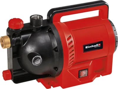 Produktbild von Einhell GC-GP 1045 - 1050 W - AC - 4,8 bar - 4500 l/h - Frostbeständig - Schwarz - Rot