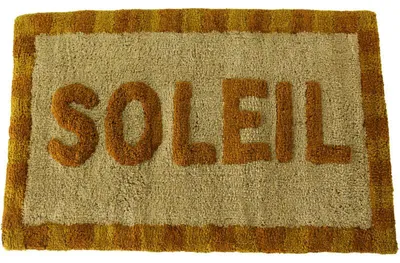 Immagine prodotto di Tappeto da bagno Soleil - Cotone - Giallo senape - 50 x 80 cm