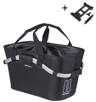 Obrázok produktu pre Basil Classic Carry All MIK Rear Košík na bicykel Black 22 L