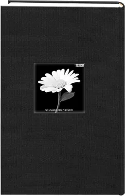 Produktbild von Famanu Fotoalbum 300 Taschen für 4x6 Fotos - Tiefschwarzes Stoffcover