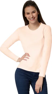 Produktbild von Langarm-Shirt Frauen - hautfarben, S