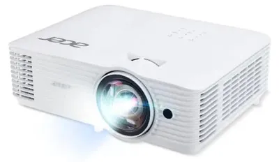 Produktbild von Acer Professional and Education S1287, 4000 ANSI Lumen, DLP, WXGA (1280x800), 20000:1, 16:9, 812,8 - 7620 mm (32 - 300")