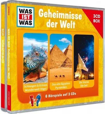 Produktbild von Was ist was Hörspielbox: Geheimnisse der Welt