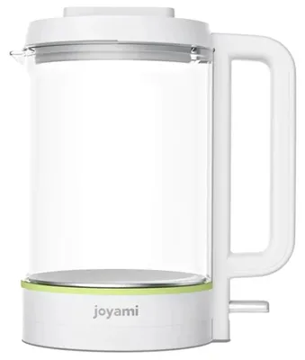 Immagine prodotto di Joyami JDS010, 1,5 litri, 1500 W, Bianco, Vetro, Indicatore del livello dell'acqua, Protezione contro il surriscaldamento