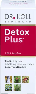 Image de DR. KOLL Detox Plus Gemmo Complexe Choline gouttes, 50 ml de solution