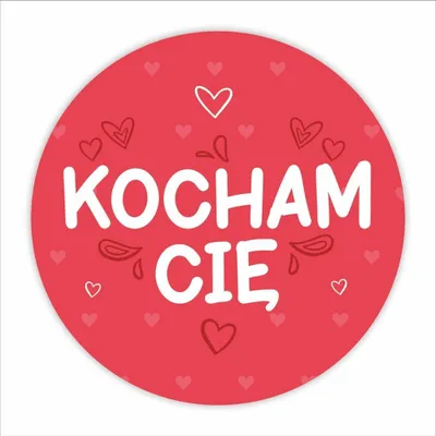 Immagine prodotto di Naklejki walentynkowe - Kocham cię 24szt