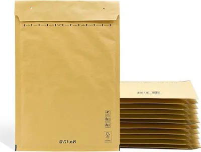 Produktbild von Luftdichten Umschlagsbeutel - Selbstklebende Verschlussfolie - 230 x 340 mm - Kartonpapier