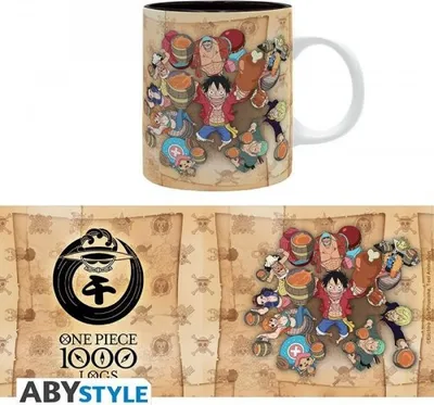 Image de Tasse en céramique ONE PIECE - Logs Cheers (volume 320 ml)
