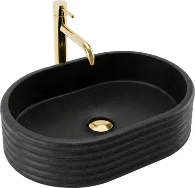 Immagine prodotto di Lavabo Da Appoggio Rea Nicoletta Black