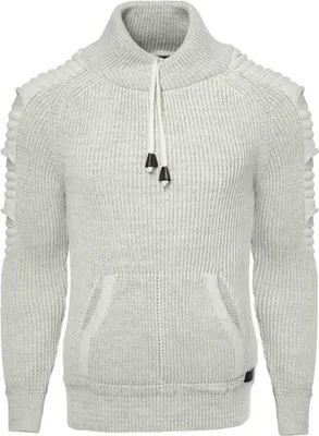Zdjęcie produktu dla Zupełnie nowy, elegancki sweter z dzianiny CARISMA CRM7739 w kolorze ecru, rozmiar M