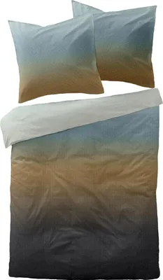 Produktbild von Dormisette Mako-Satin Bettwäsche-Garnitur Dessin 04430 Farbe 040 - 135x200 + 80x80 cm